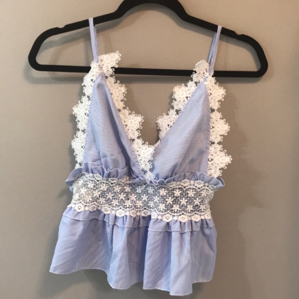Blue Zaful top